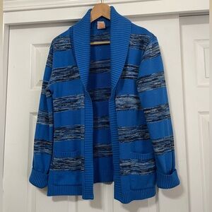 Vintage Blue Cardigan 70s